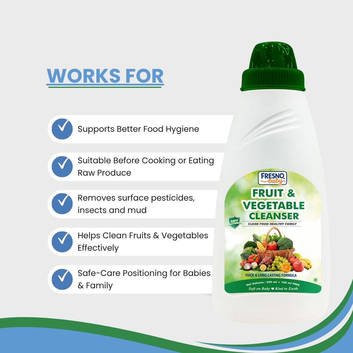 Baby Fruit & Vegetable Cleaner