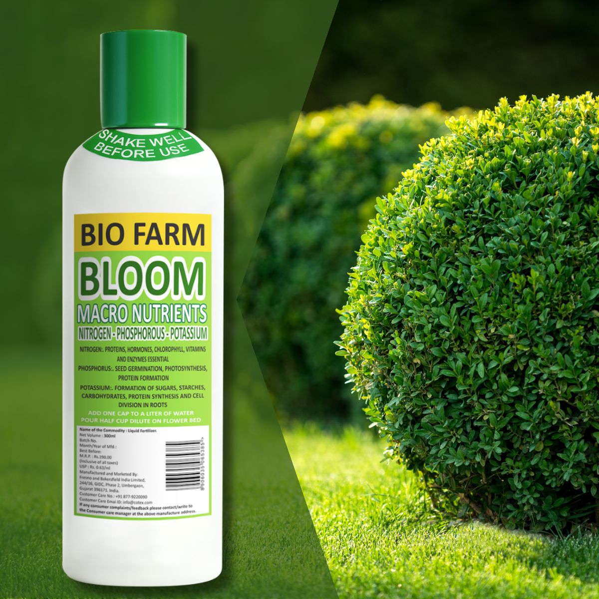 BioFarm Bloom 5 Litre (Pack of 4) BioFarm