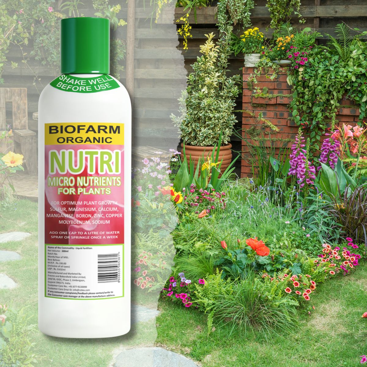 BioFarm Nutri 5 Litre (Pack of 4) BioFarm