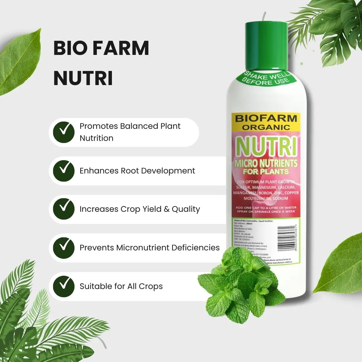 BioFarm Nutri (Pack of 12) BioFarm