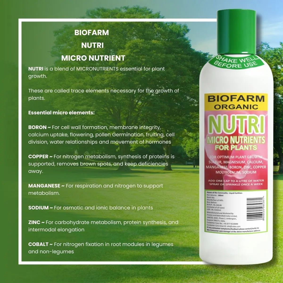 BioFarm Nutri (Pack of 12) BioFarm