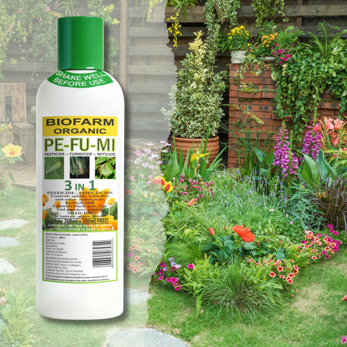 BioFarm PE-FU-MI 5 Litre (Pack of 4) BioFarm