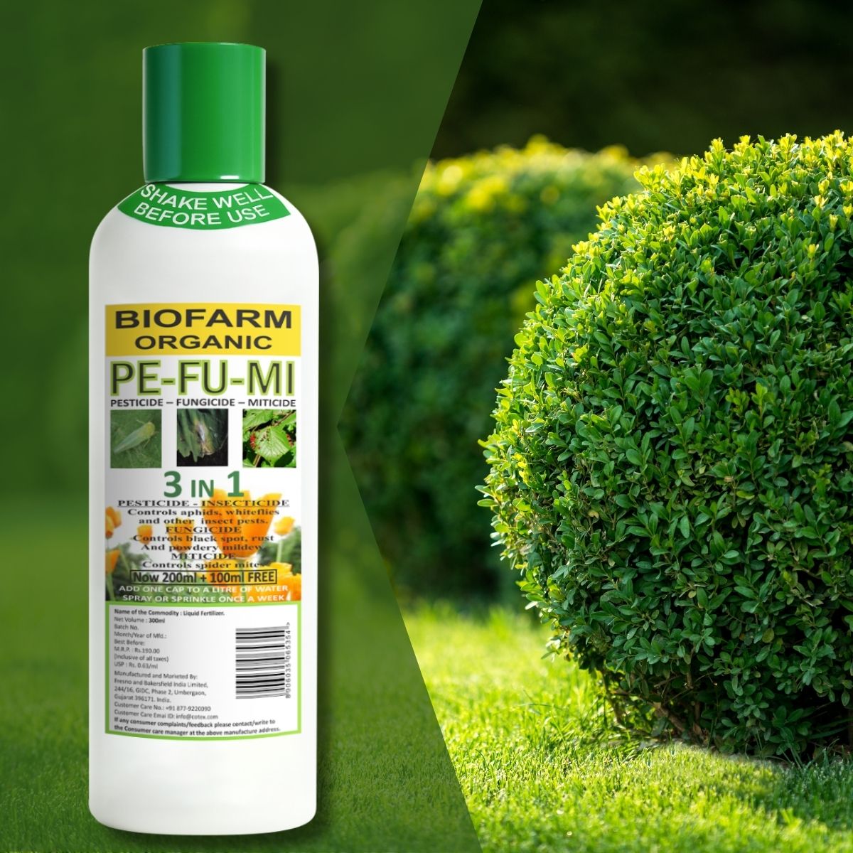 BioFarm PE-FU-MI 5 Litre (Pack of 4) BioFarm