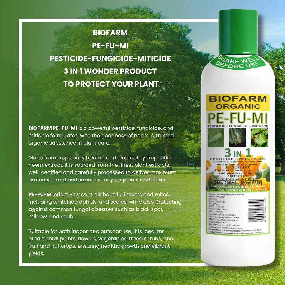 BioFarm PE-FU-MI (Pack of 12) BioFarm