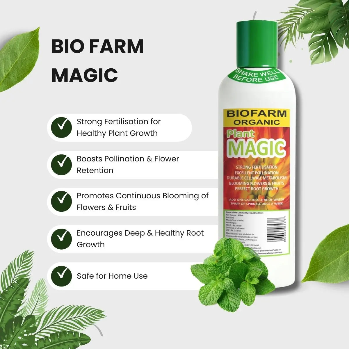 BioFarm Plant Magic (Pack of 12) BioFarm