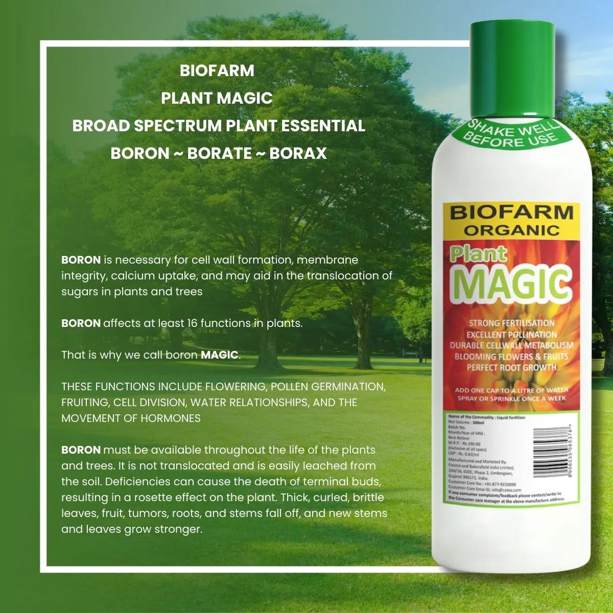 BioFarm Plant Magic (Pack of 12) BioFarm